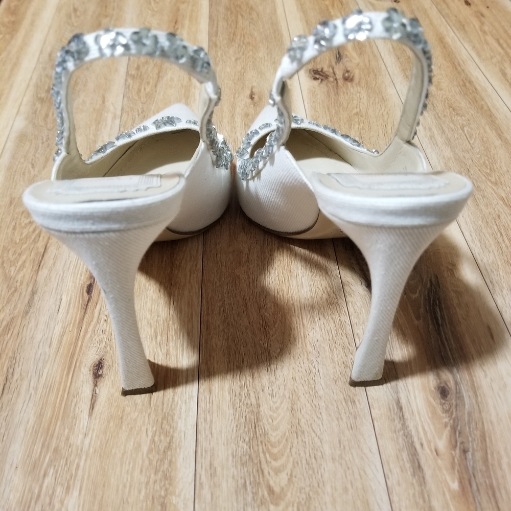 ❤SOLD❤Christian Dior Garland Slingback Crystal - Picture 5 of 8